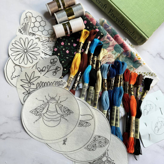 Endangered Insect Four Mini Kit Bundle - homesewn