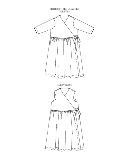 ETTA Dress 18-28 - PDF PATTERN - homesewn