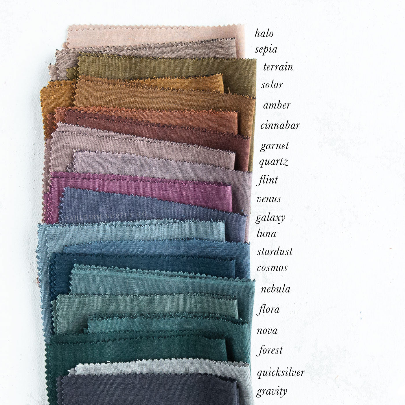 Everyday Chambray Nocturne - Quartz - Fableism 140gsm