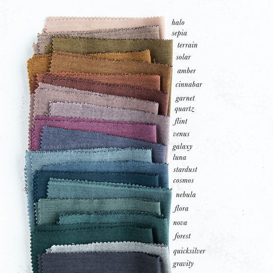 Everyday Chambray Nocturne - Quartz - Fableism 140gsm
