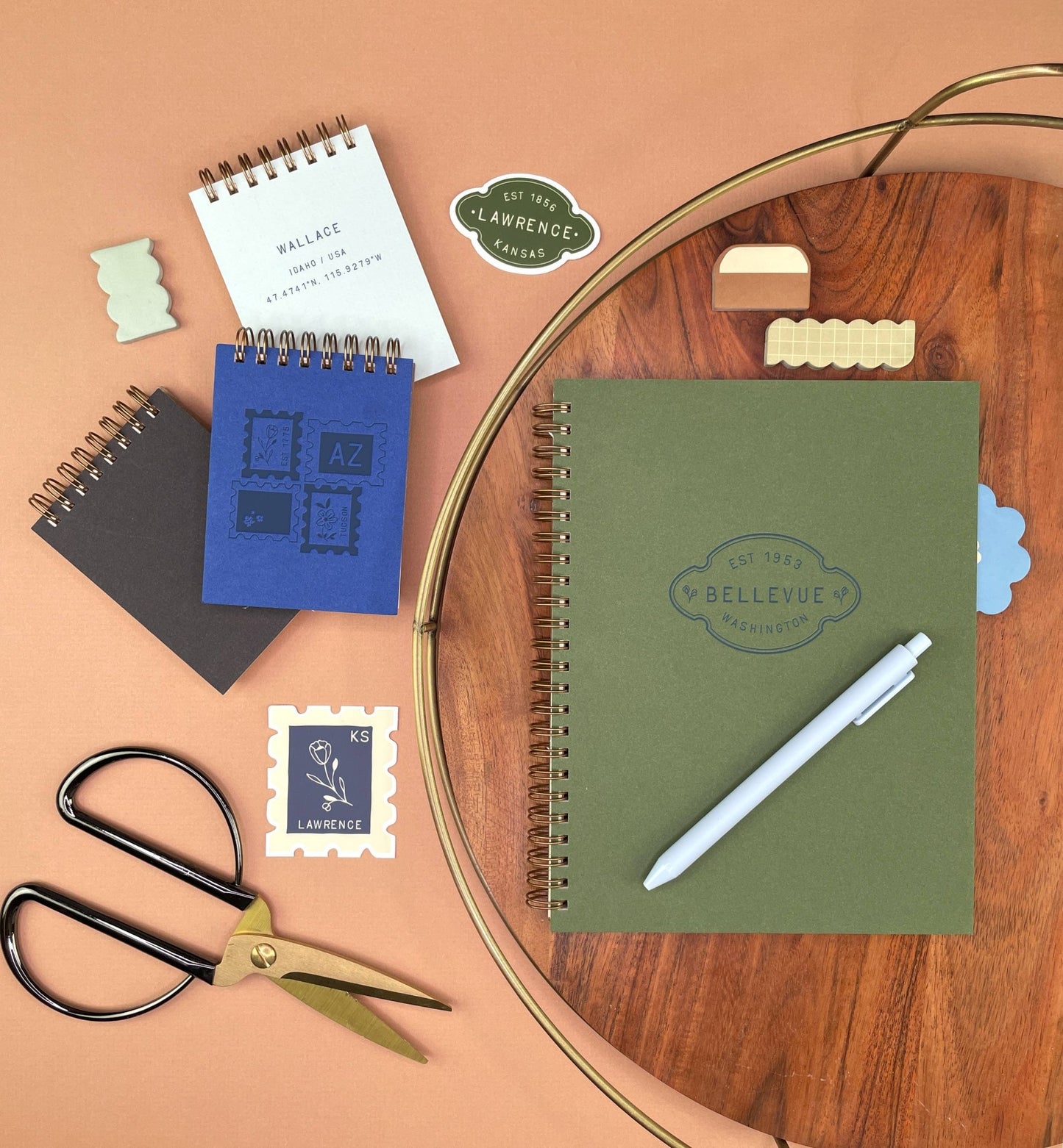 Flower Sticky Note Set - Page Flags and Tabs - homesewn