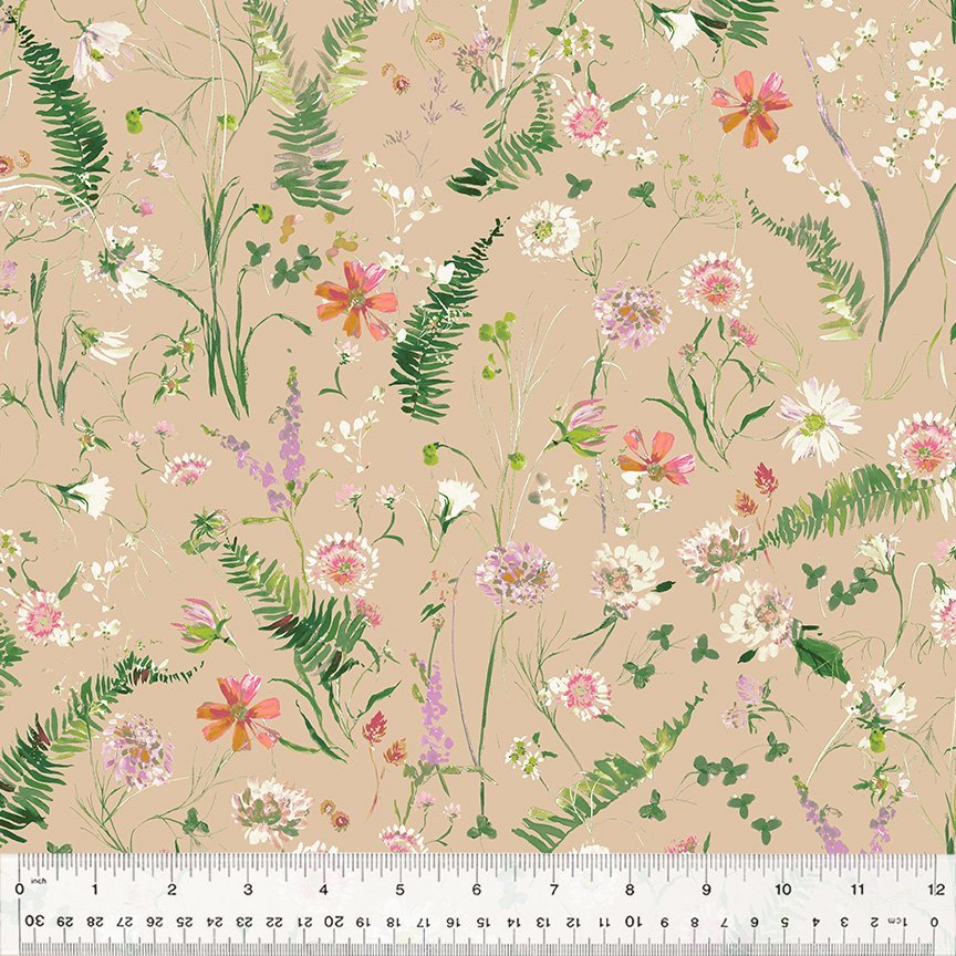 Flowerfield - Petal - Perennial by Kelly Ventura - homesewn