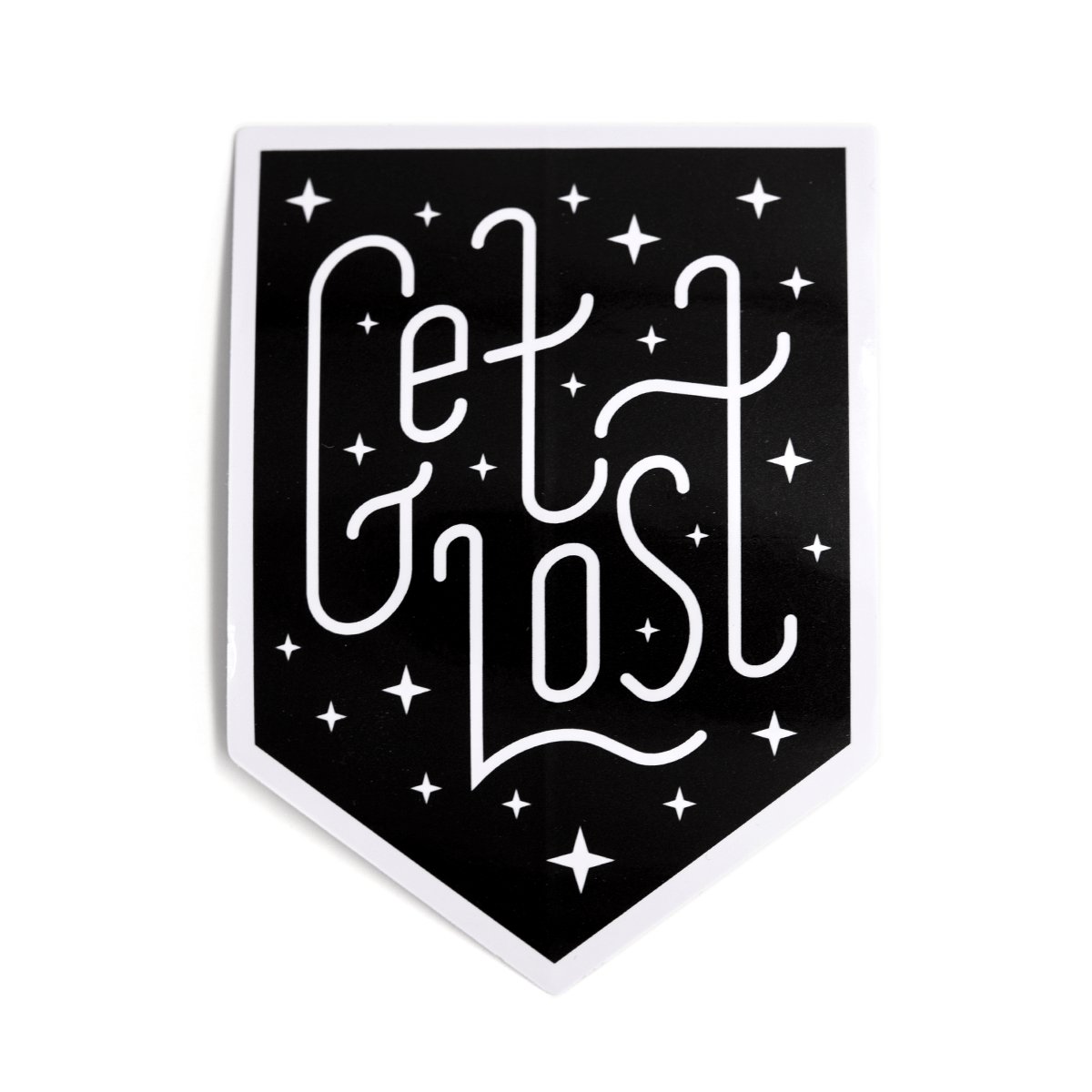 Get Lost Vinyl Sticker - homesewn