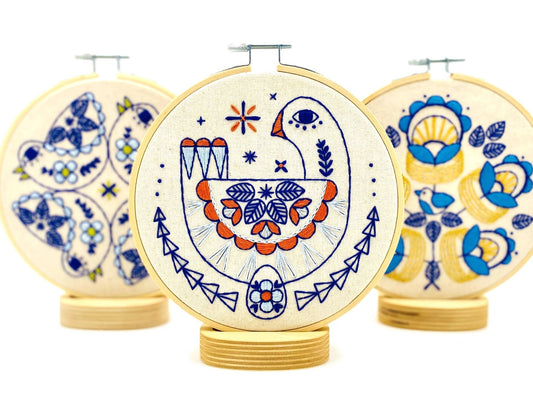 Goose Complete Embroidery Kit - homesewn