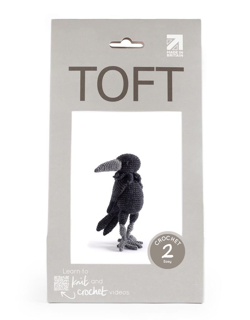Henry the Raven Crochet Kit - homesewn