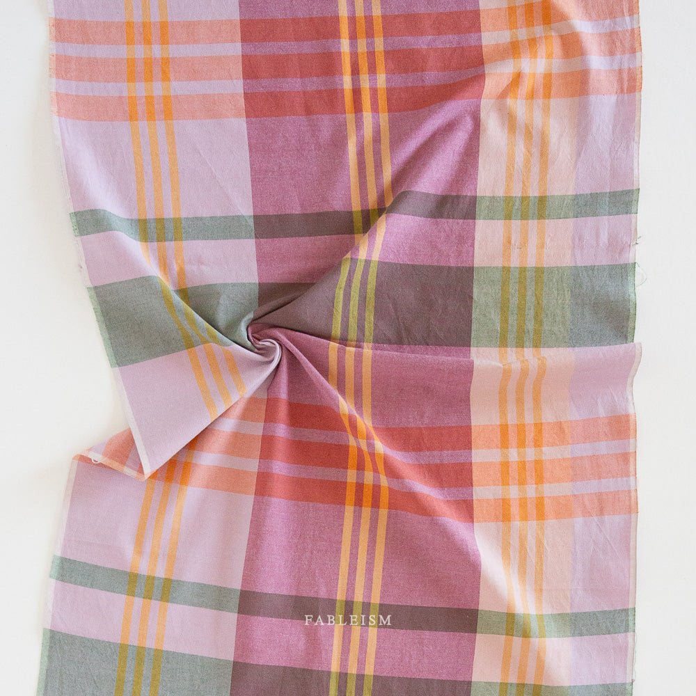 HOUSE DRESS IN AMARANTH FIELDS - 55" Wide - Lumiere - homesewn