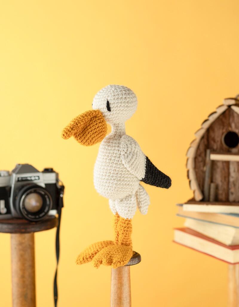 Huck the Pelican Crochet Kit - homesewn