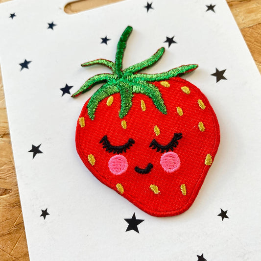 Iron on Patch - Strawberry - homesewn