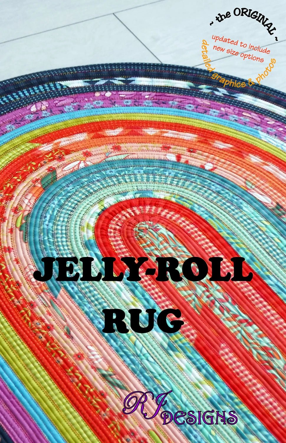 Jelly Roll Rug Pattern - homesewn