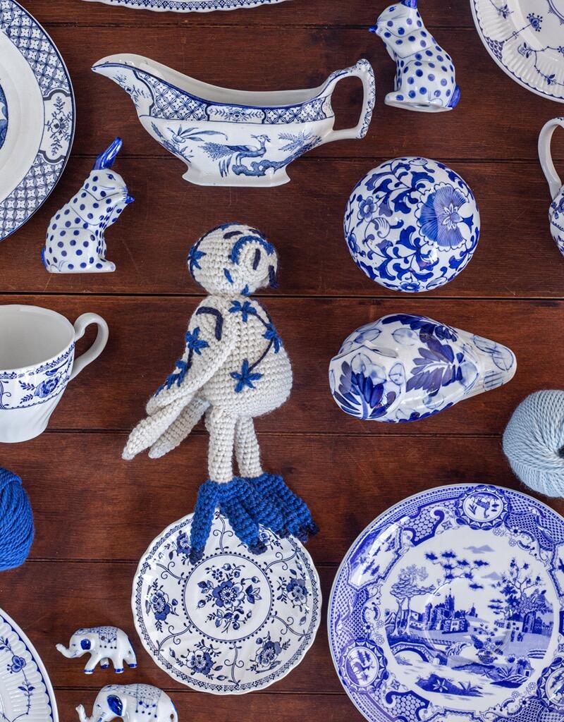 Josiah the Owl Figurine Crochet Kit - homesewn