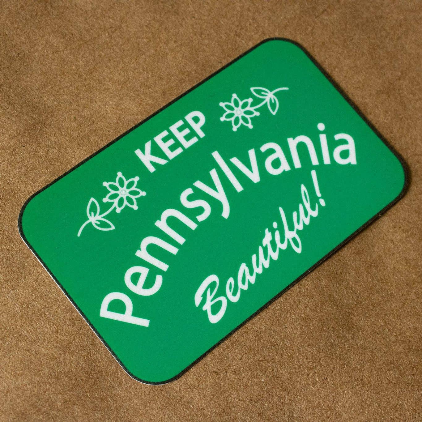 Keep Pennsylvania Beautiful Vinyl Sticker - homesewn