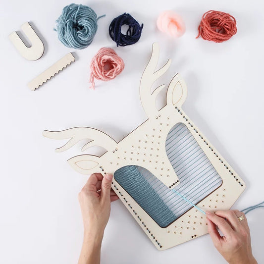 Kids Weaving Kit - Deer - homesewn