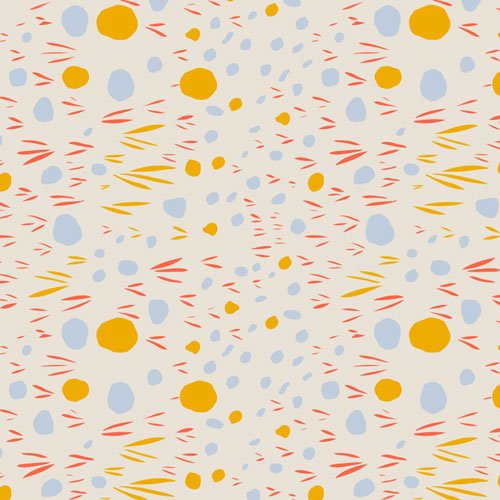 KNIT Windswept Iota Sun Jersey Knit fabric - homesewn