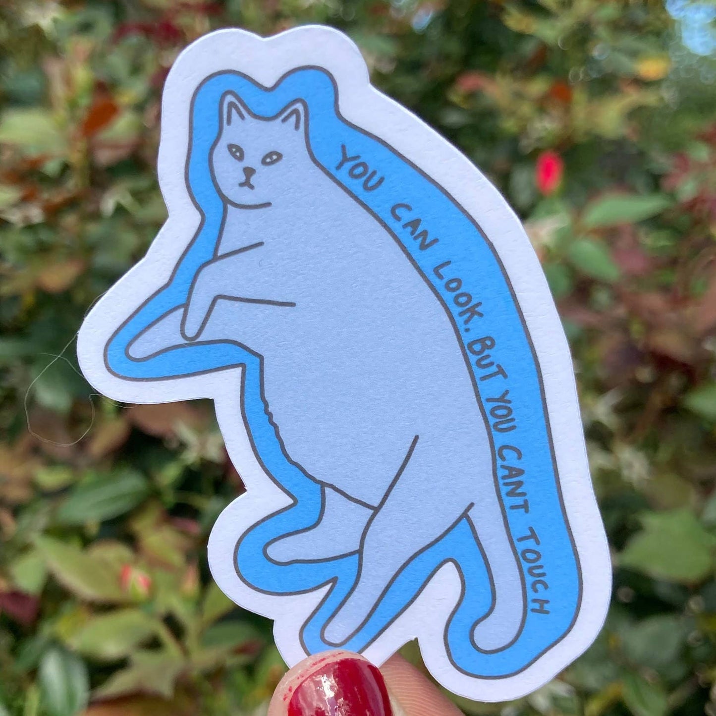 Lazy Cat Sicker - homesewn