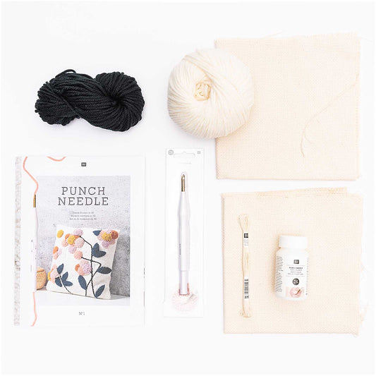 Letter Pillow Punch Needle Kit - homesewn