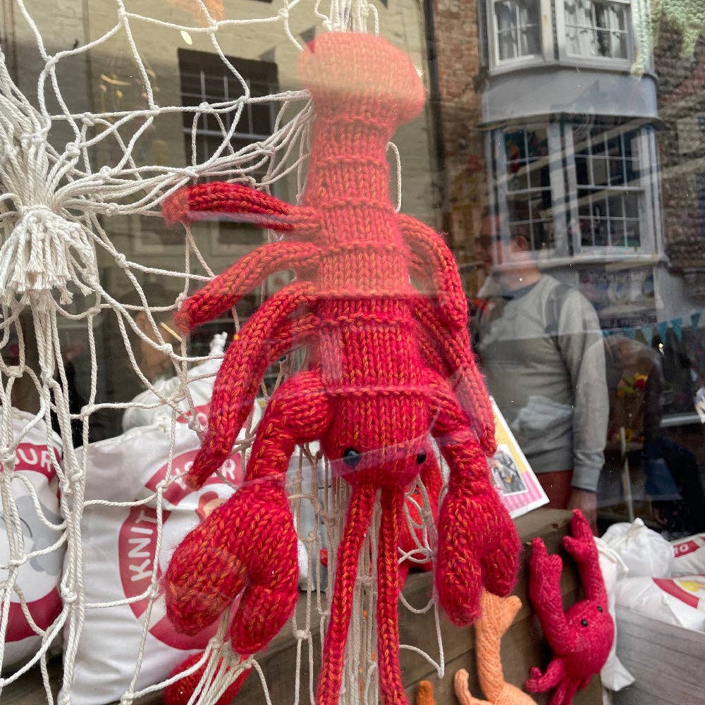 Lobster Knitting Kit - homesewn