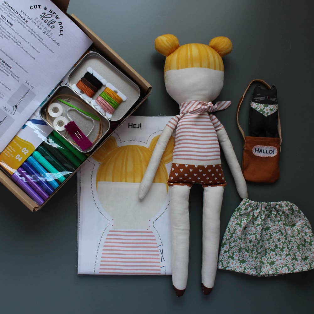 Luna Doll DIY kit - homesewn