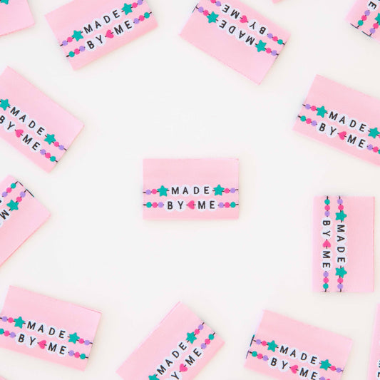 Made by Me Friendship Bracelet - Sewing Woven Labels - homesewn