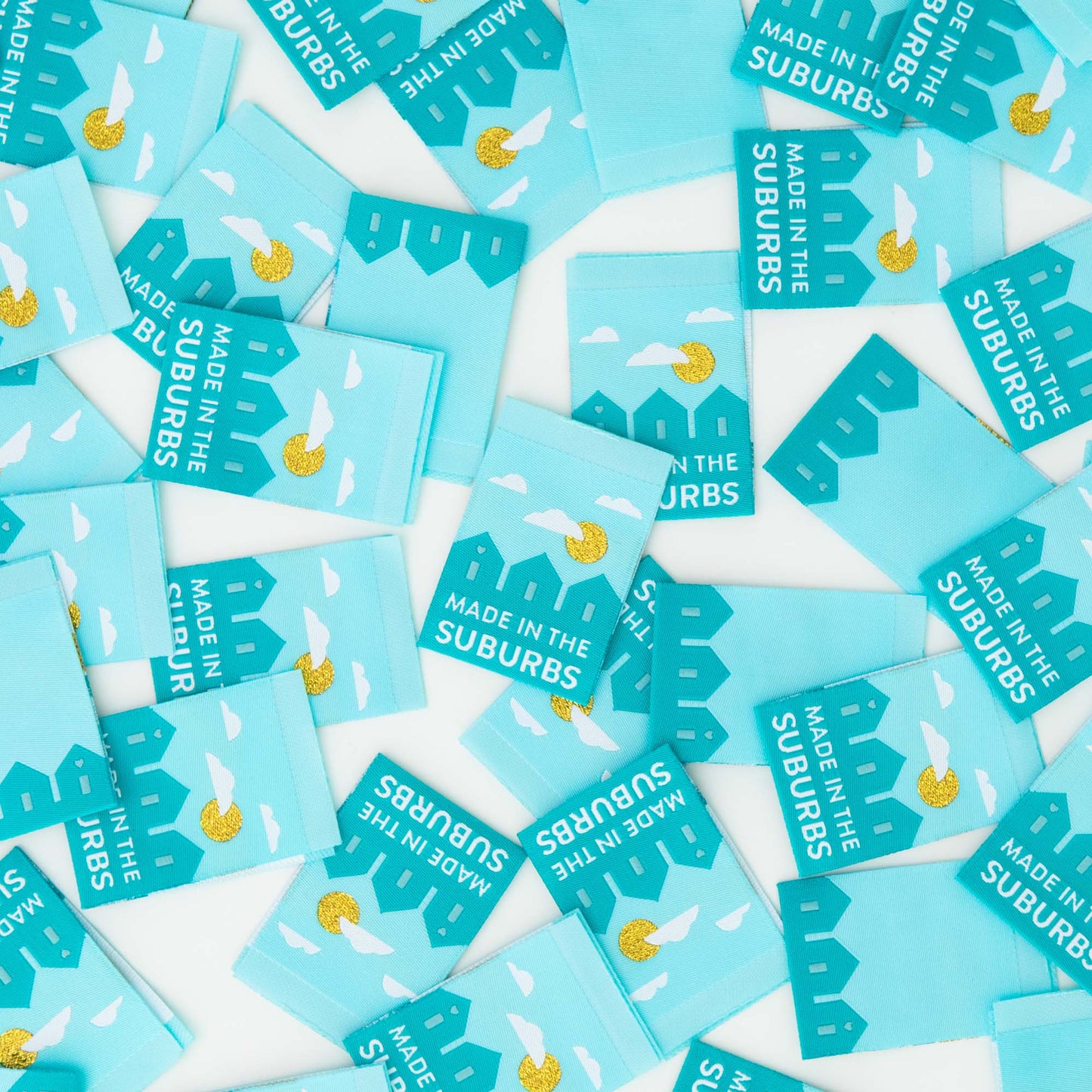 Made in the Suburbs - Sewing Woven Clothing Label Tags - homesewn