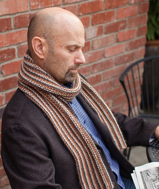 Magic Three - Yarn Scarf & Wrap Printed Knitting Pattern - homesewn