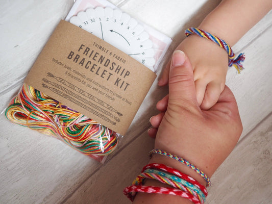 Make your own friendship bracelet kit - homesewn