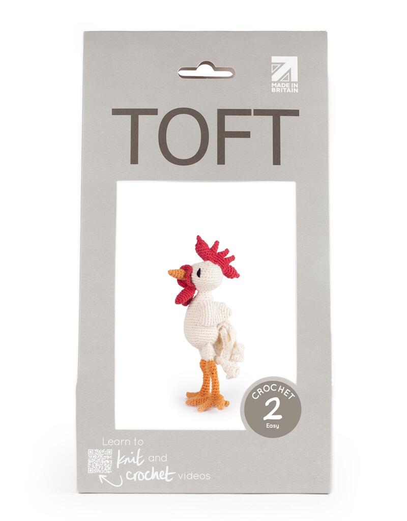 Matthew the Leghorn Cockrel Crochet Kit - homesewn