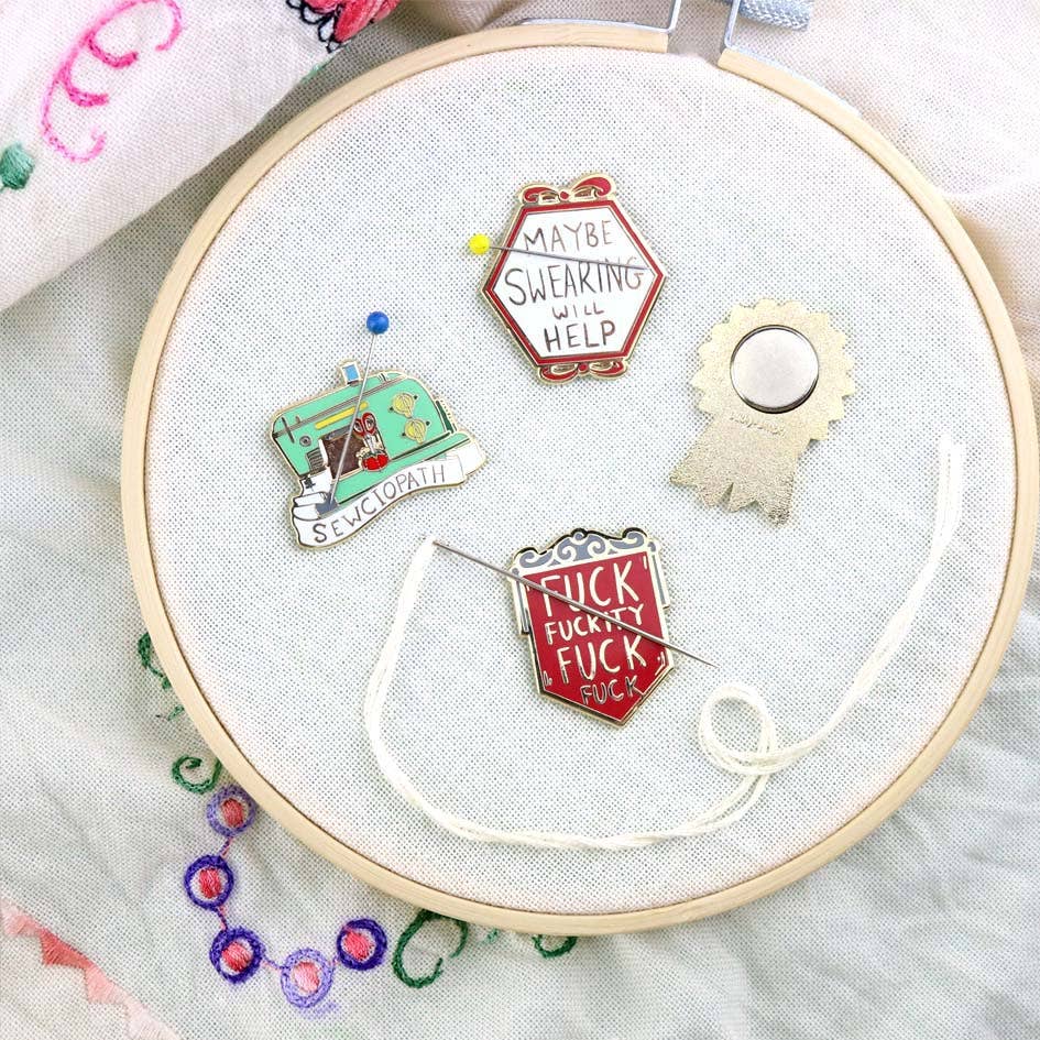 Maybe Swearing Will Help Needle Minder - homesewn