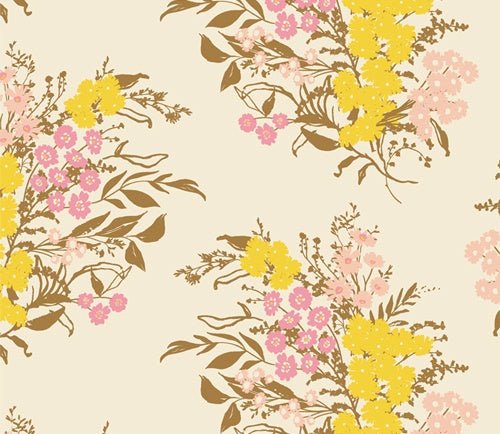 Meadow Sunny Skies - Quilting Cotton - A Year in Petals - homesewn