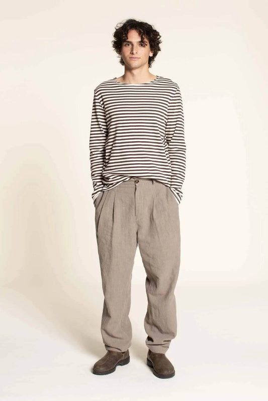Men's Pleated pants sewing pattern PDF DOWNLOAD - homesewn