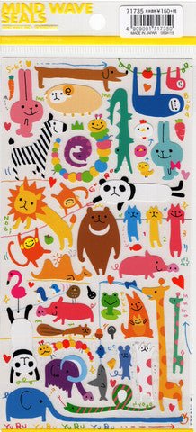 Mind Wave Seals - Animal Stickers - homesewn