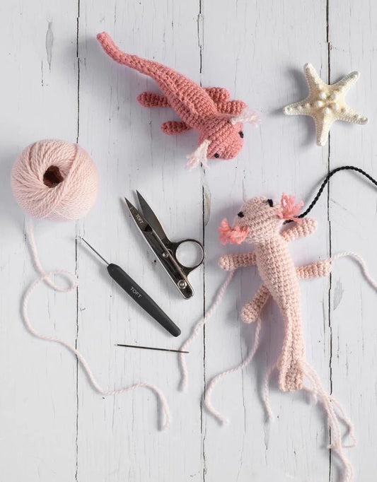 Mini Danielle the Axolotl Kit - homesewn