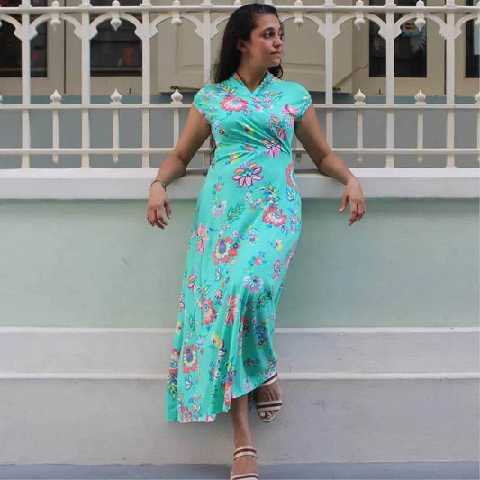 Mirri Wrap Dress Sewing Pattern - PDF DOWNLOAD - homesewn