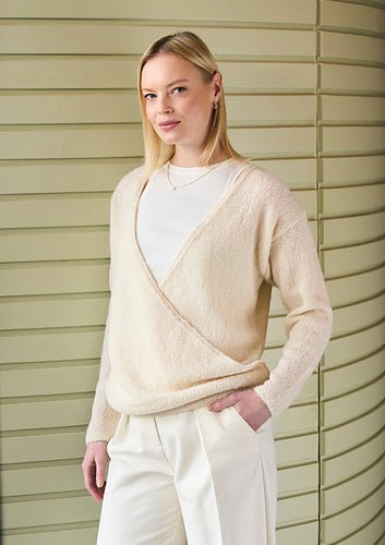 Mode Pattern - Cawston Wrap Sweater - homesewn