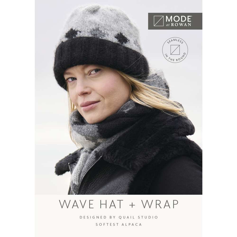 Mode Pattern - Wave Wrap & Hat Set - homesewn