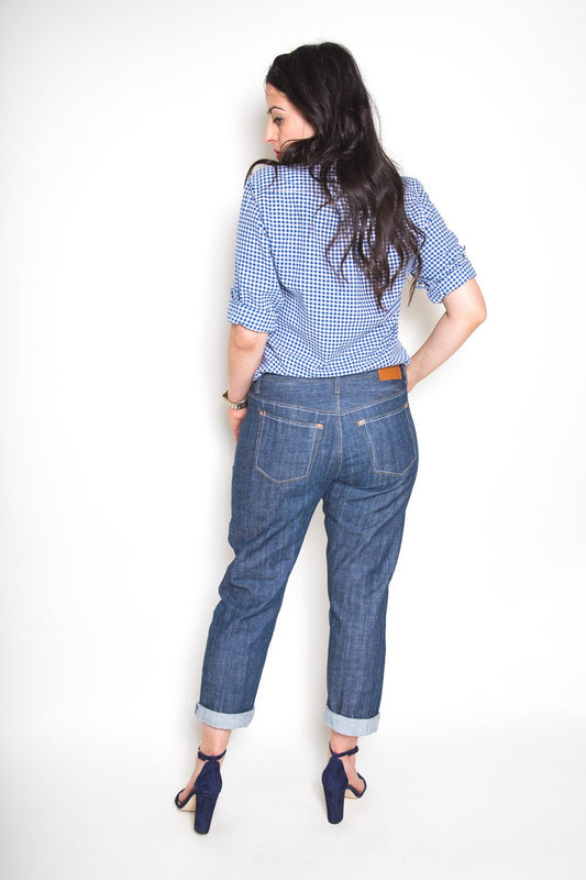 Morgan Jeans Pattern - PDF PATTERN - homesewn