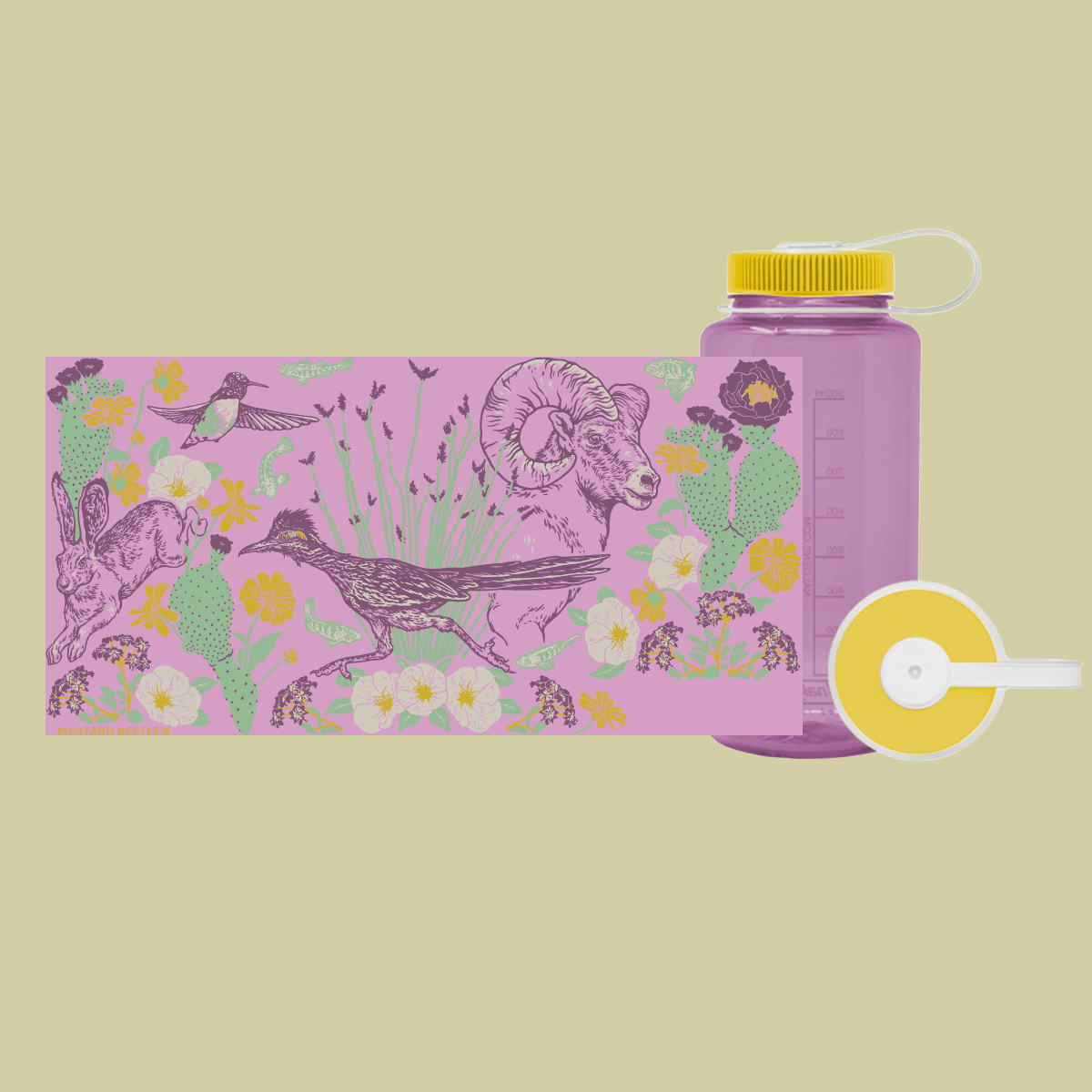 Nalgene 32oz: Anza Borrego - homesewn