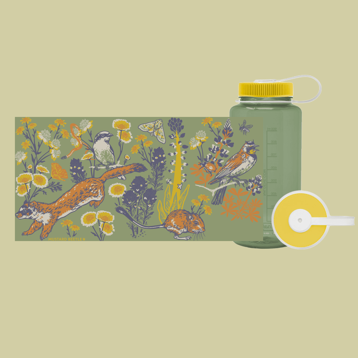 Nalgene 32oz: Carrizo Plain - homesewn