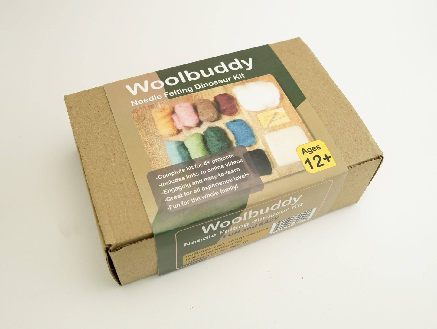 Needle Felting Dinosaur Kit - homesewn