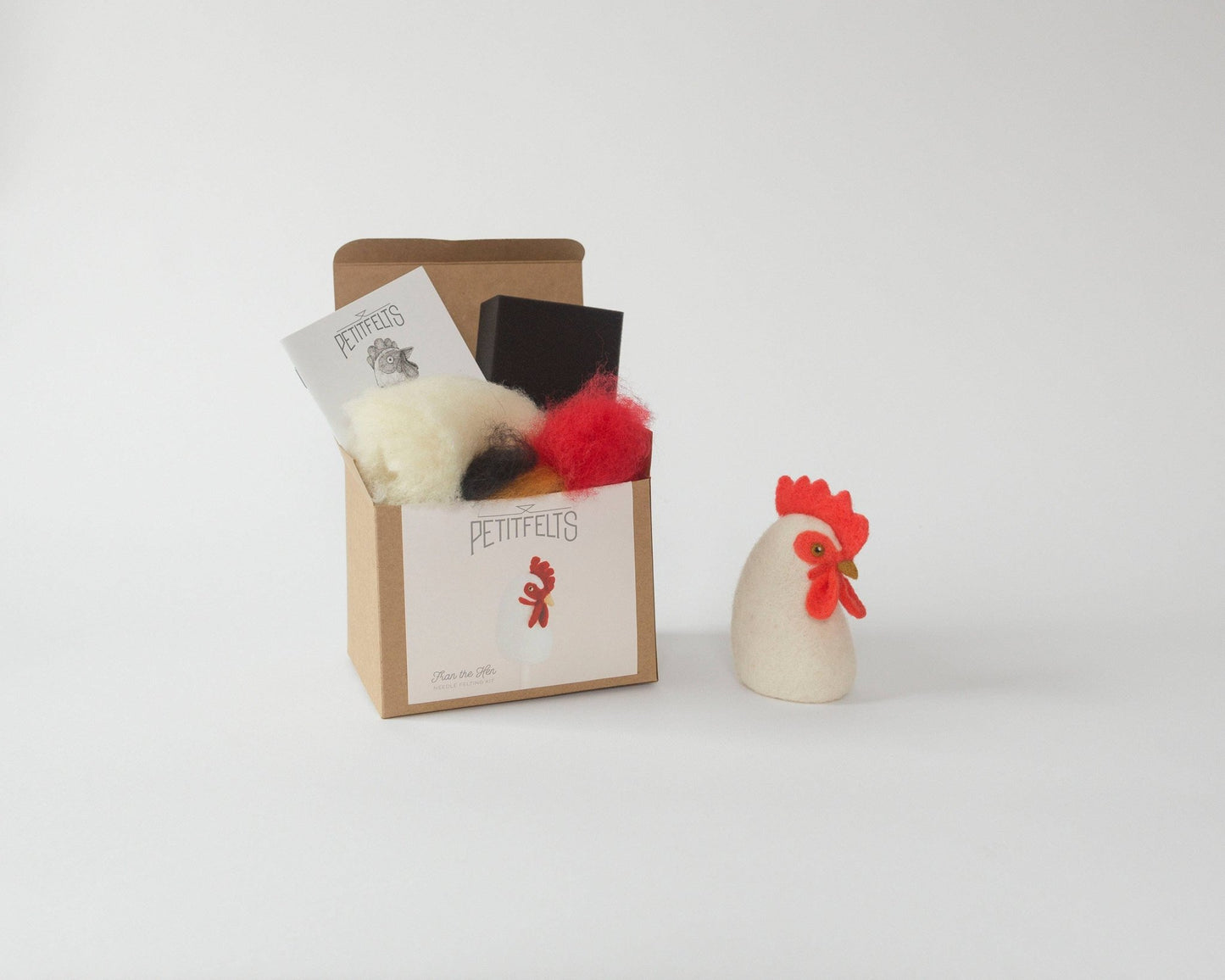 Needle Felting Kit - Hen - homesewn