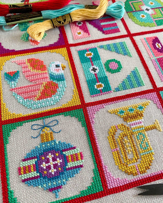 Noel Sampler - homesewn