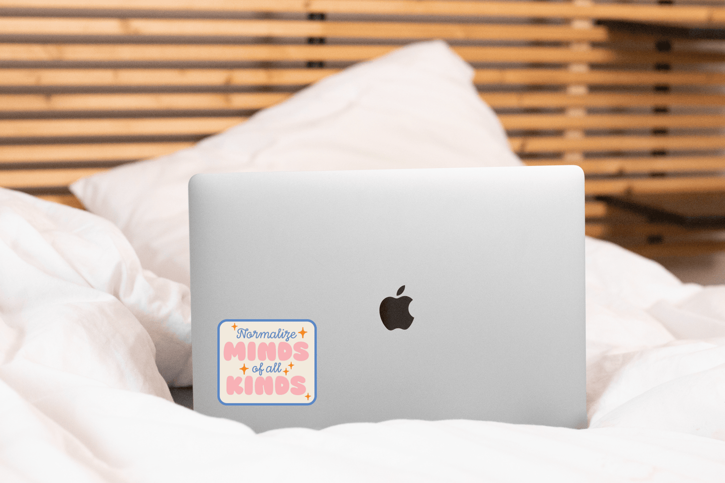 Normalize Minds of All Kinds Sticker - neurodivergent, adhd - homesewn