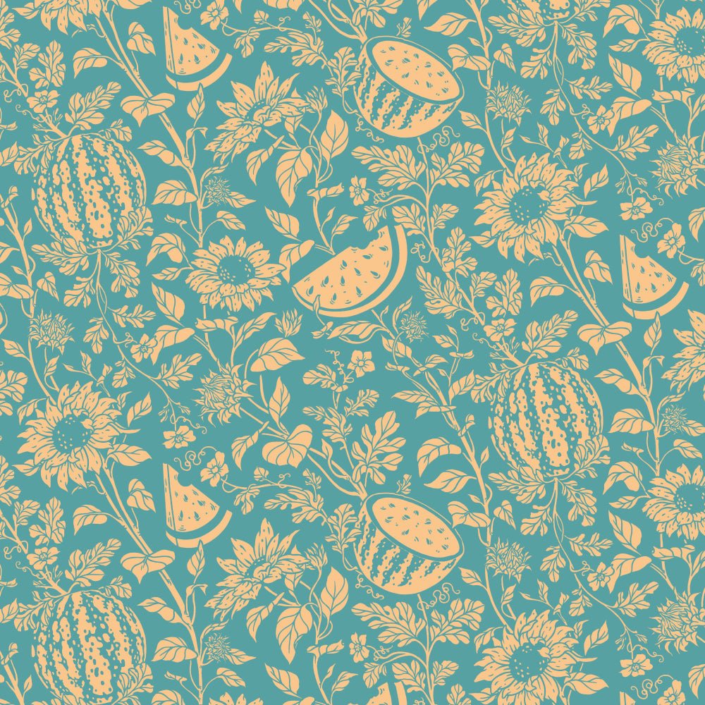 ORGANIC Summer Fruit - Sky - homesewn