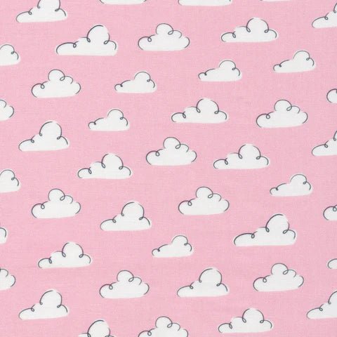 ORGANIC Summer Sky Pink - Dog Days of Summer - 227418 - homesewn
