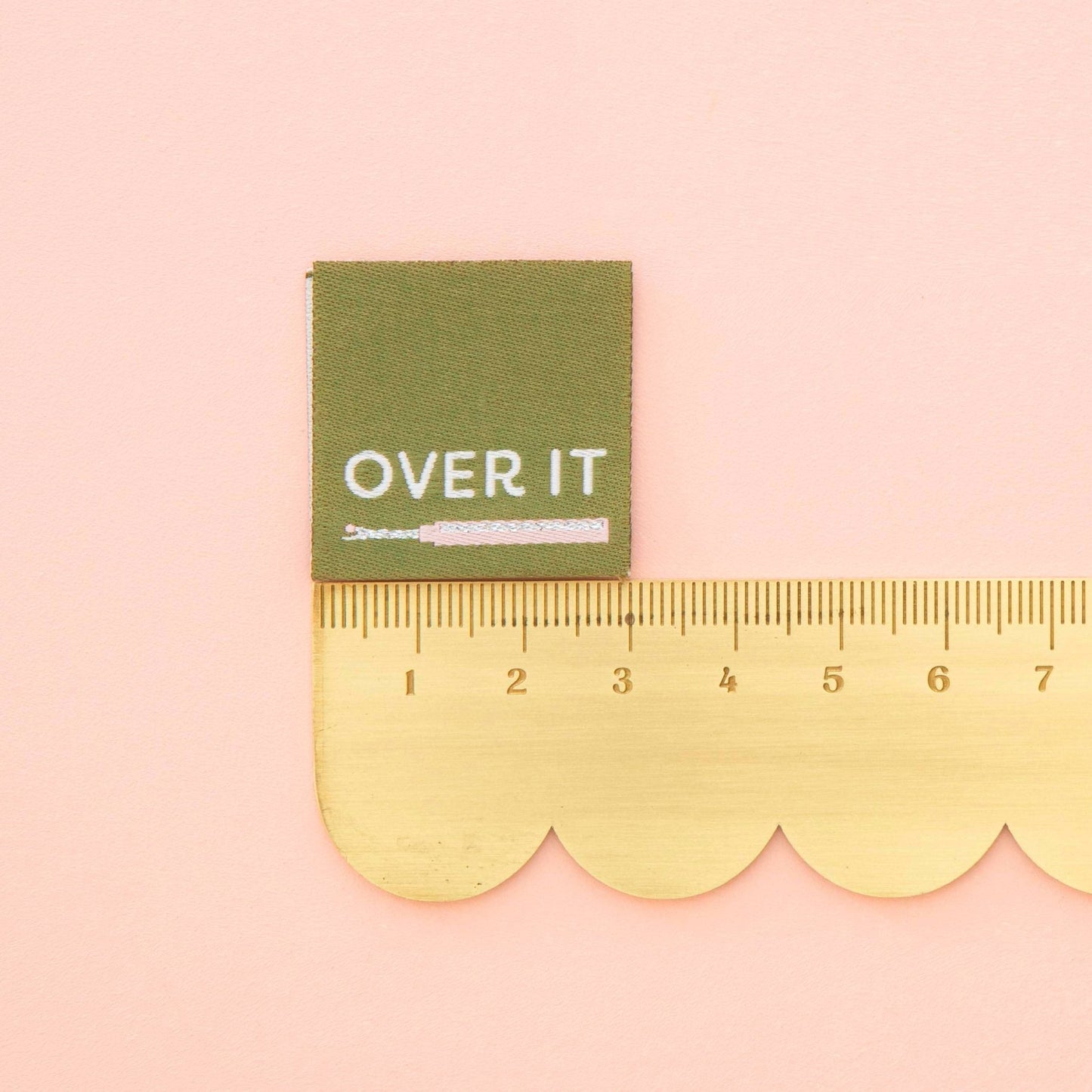 Over It Seam Ripper - Sewing Woven Clothing Labels - homesewn