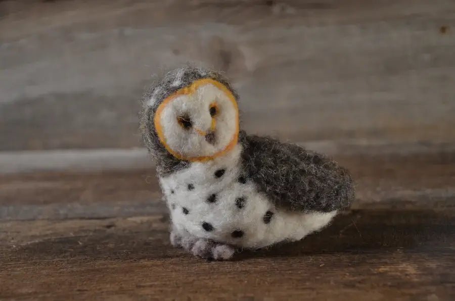 Owl Needle Felting Kit - homesewn