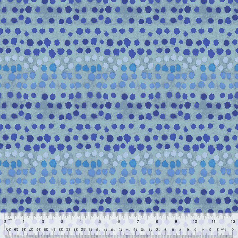 Paint Pots - Ocean - Sketchbook 21 by Marcia Derse - homesewn