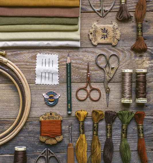 Painting with Thread - homesewn