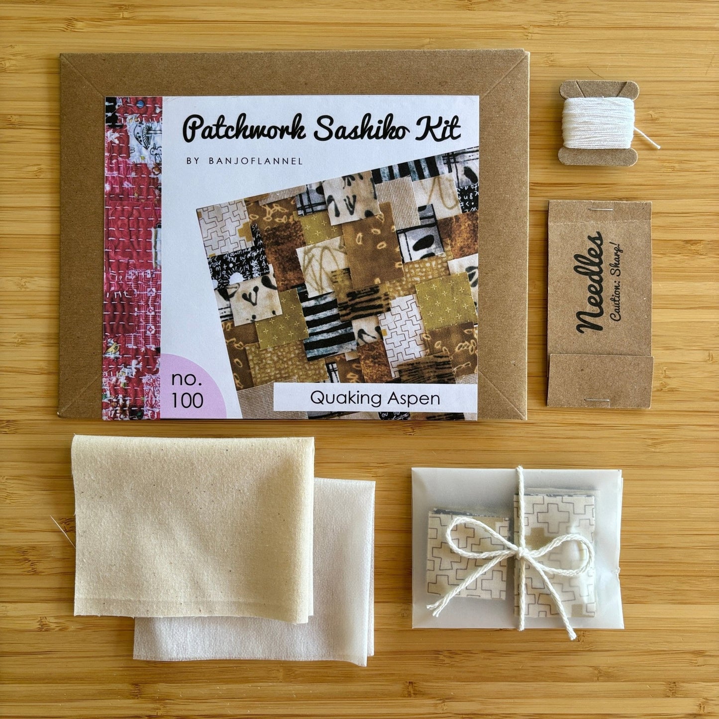 Patchwork Sashiko Workshop with Diana Li Fitzgerald of banjoflannel - homesewn