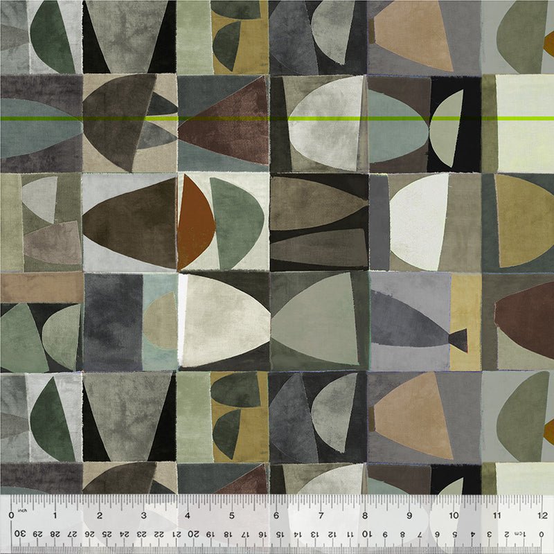 Petite Palette Stacks CANVAS - Baked Clay - Sketchbook 21 by Marcia Derse - homesewn