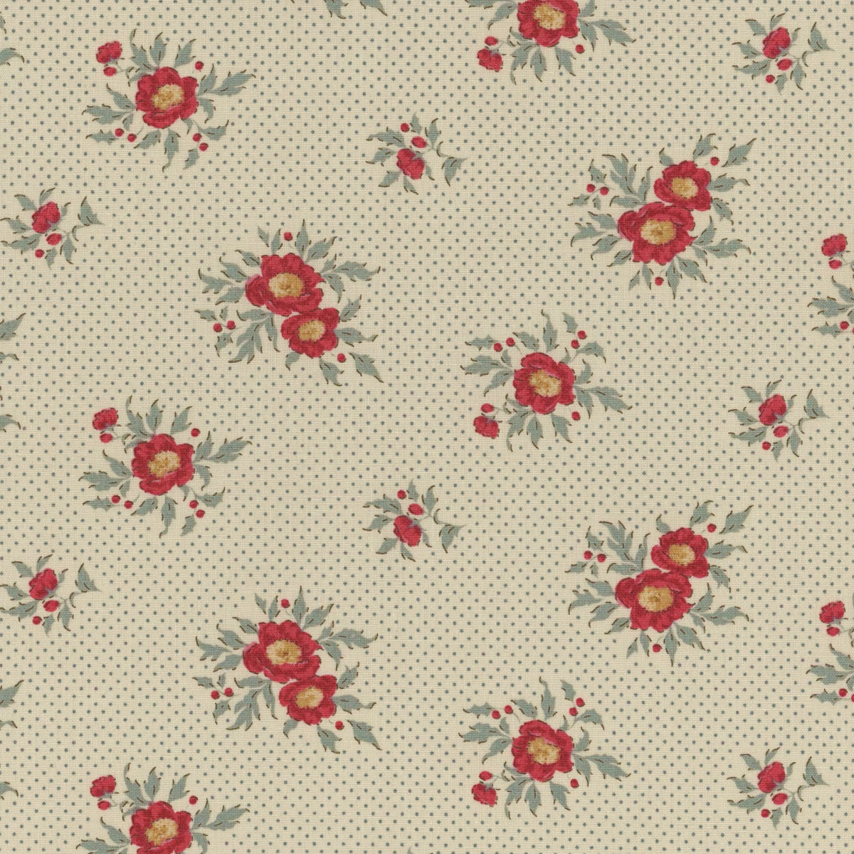 Merry Little Christmas - Joy Blue - Tilda Quilting Cotton